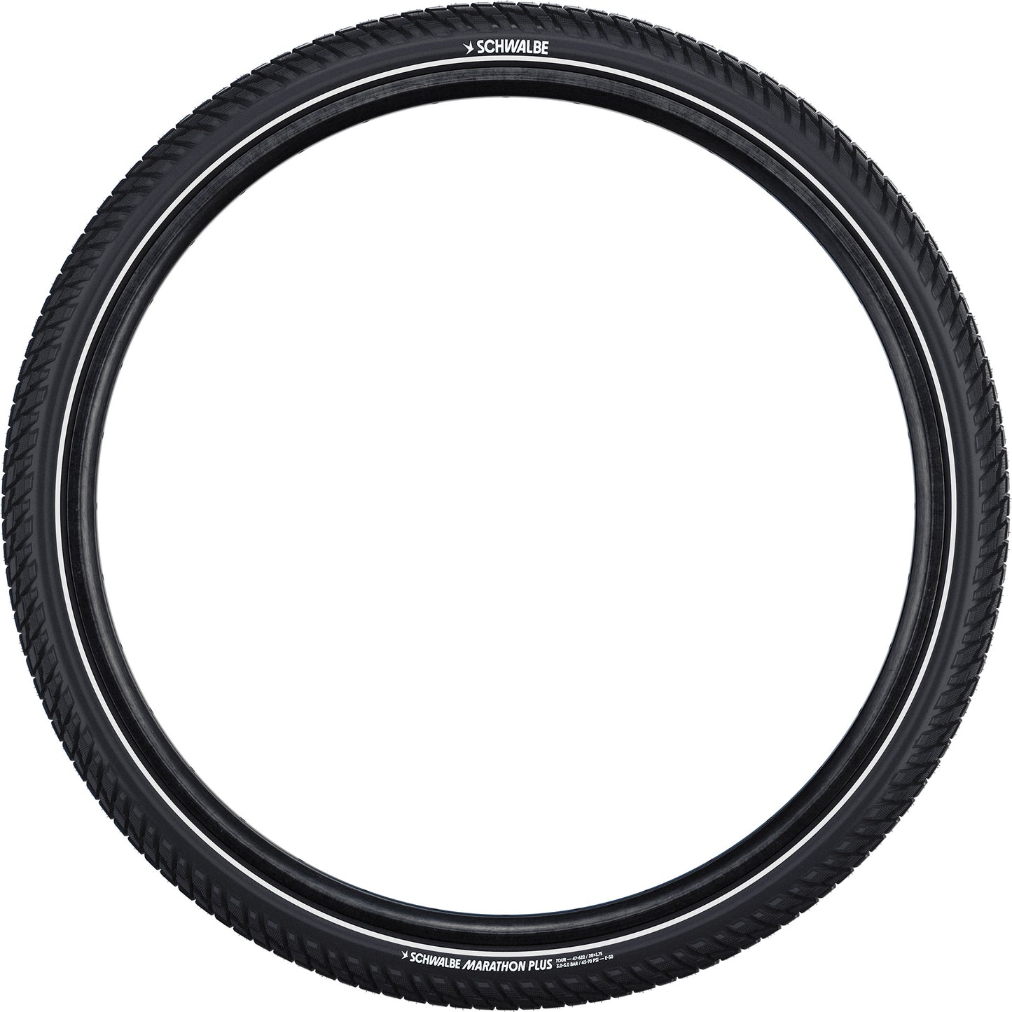 Schwalbe pneu marathon plus tour 50-622 +r noir
