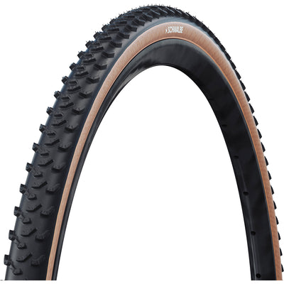 Schwalbe x-one rx pro - tlr - addix race -v-guard - 700x33c - flanc transparent