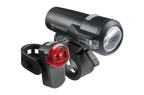 Ensemble d'éclairage axa compactline 20 USB rechargeable