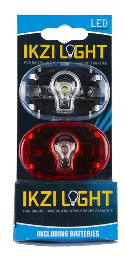 Ikzi Ikzilight set d'éclairage led avant et arrière sur carte 1420100n