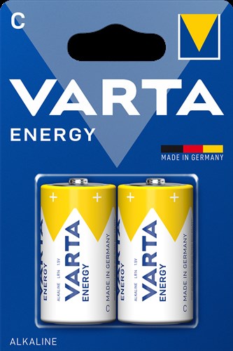 Varta Battery LR14 Énergie alcaline Carte A 2