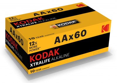 Kodak aa pile r6 wp alcaline wp boîte a 60