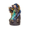 Dragon avec un porte-encens de débit de rétro-débit