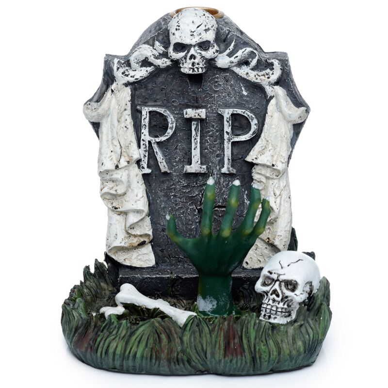 RIP Zombie Hand Grafstone Backflow Encens Harders