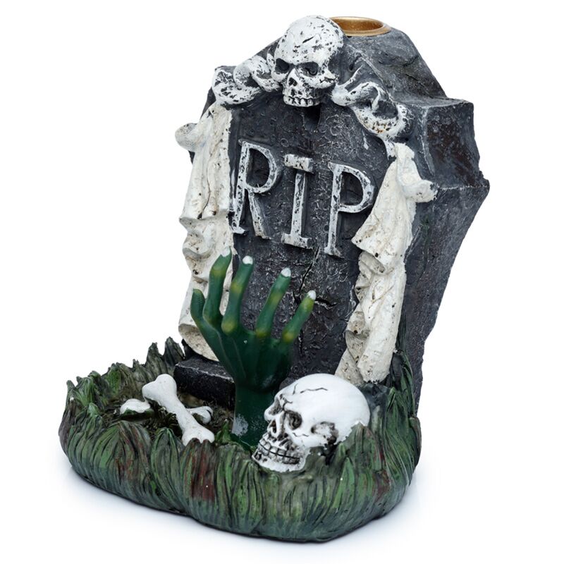 RIP Zombie Hand Grafstone Backflow Encens Harders