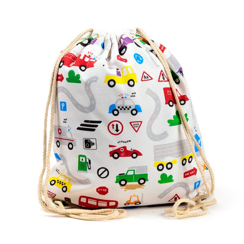 Small Motors Canvas Trekkoord sac à dos