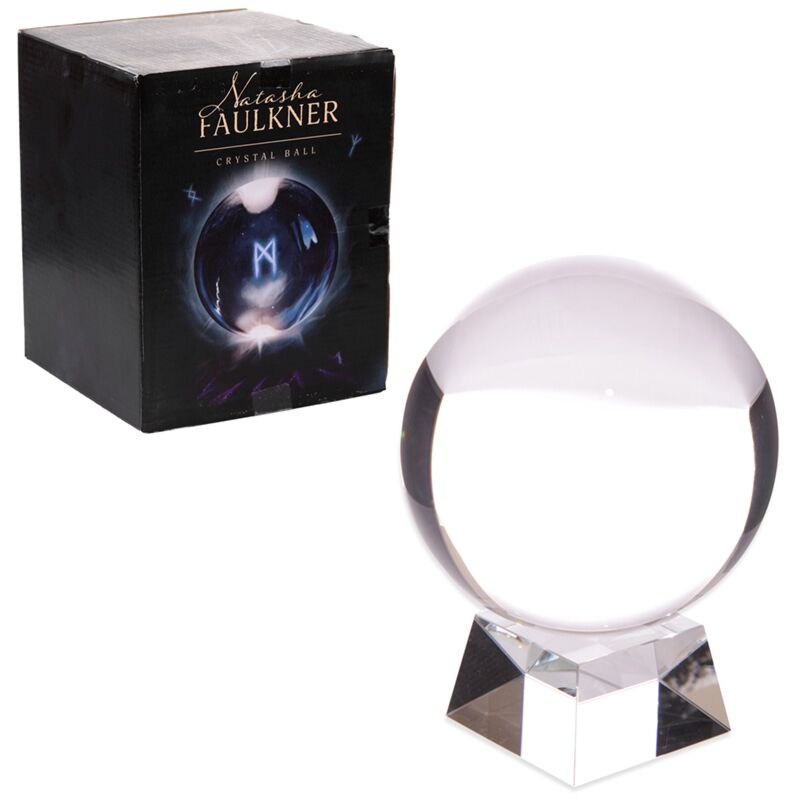 Crystal Ball en boîte cadeau - 14 cm