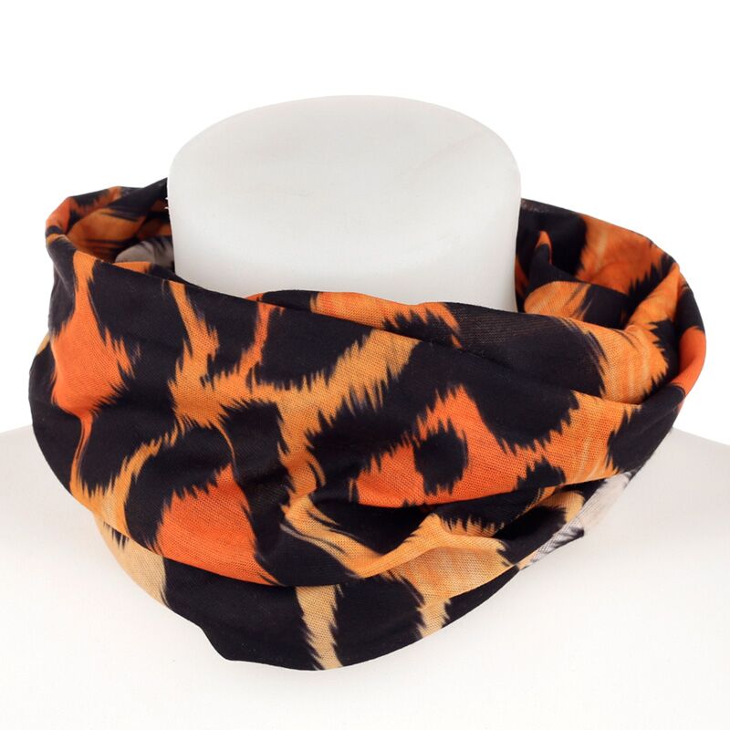 Leopard Animal Print Colsjaal Nekwarmer Snood