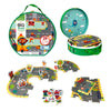 Barbo toys valise puzzle grandes routes - créez vos propres routes (5846)