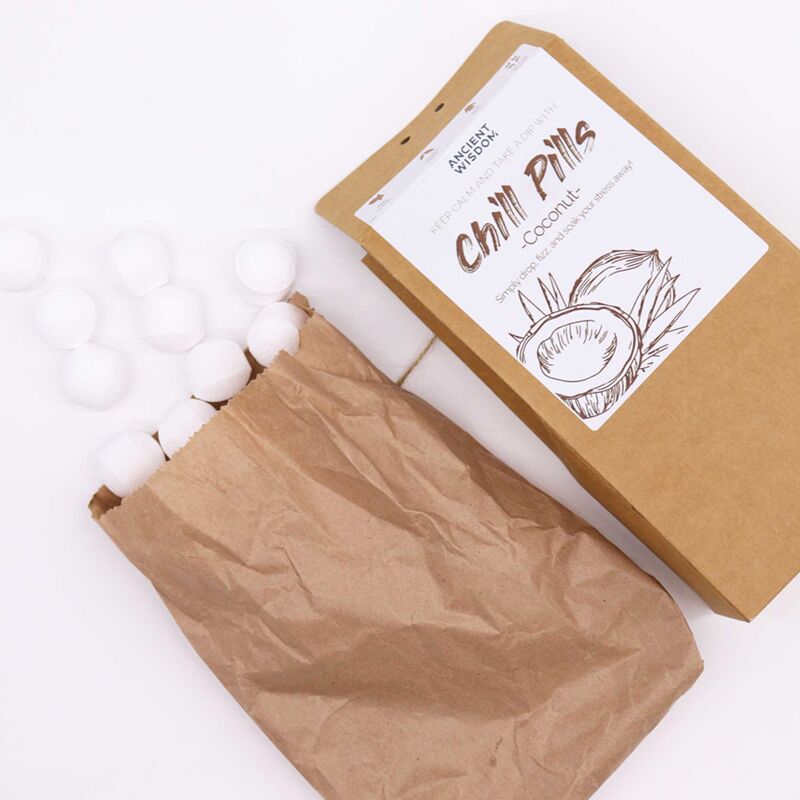 Coco baignoire bruisk balles fizz chill pilule cadeau