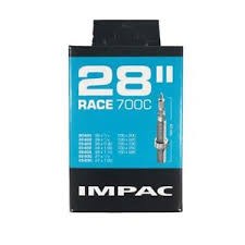 Chambre à air Impac (par Schwalbe) SV28 Race, 28x1 ETRTO 20 28-622 630, Valve : française 40mm