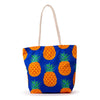 Sac de plage en toile à imprimé ananas