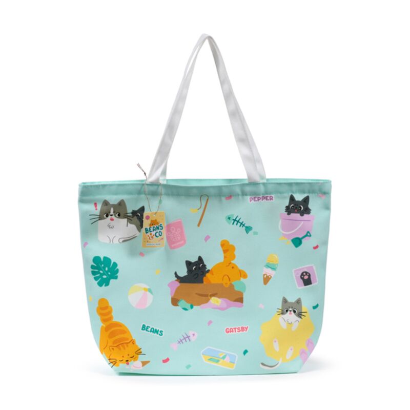 Sac de plage de Beans Co Cats