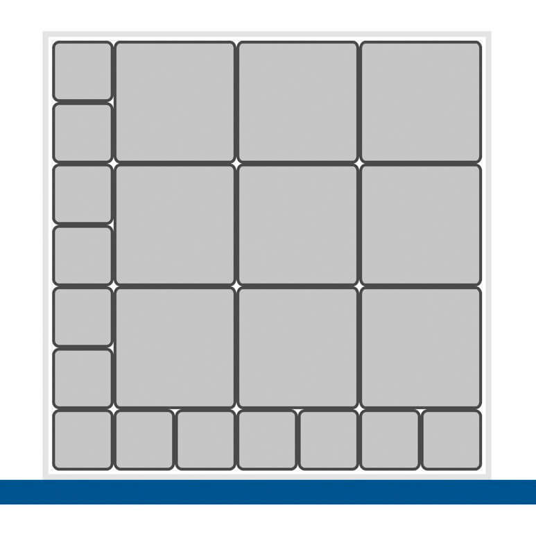 Tiroir Bott Cubio Bakasortiment 65x65