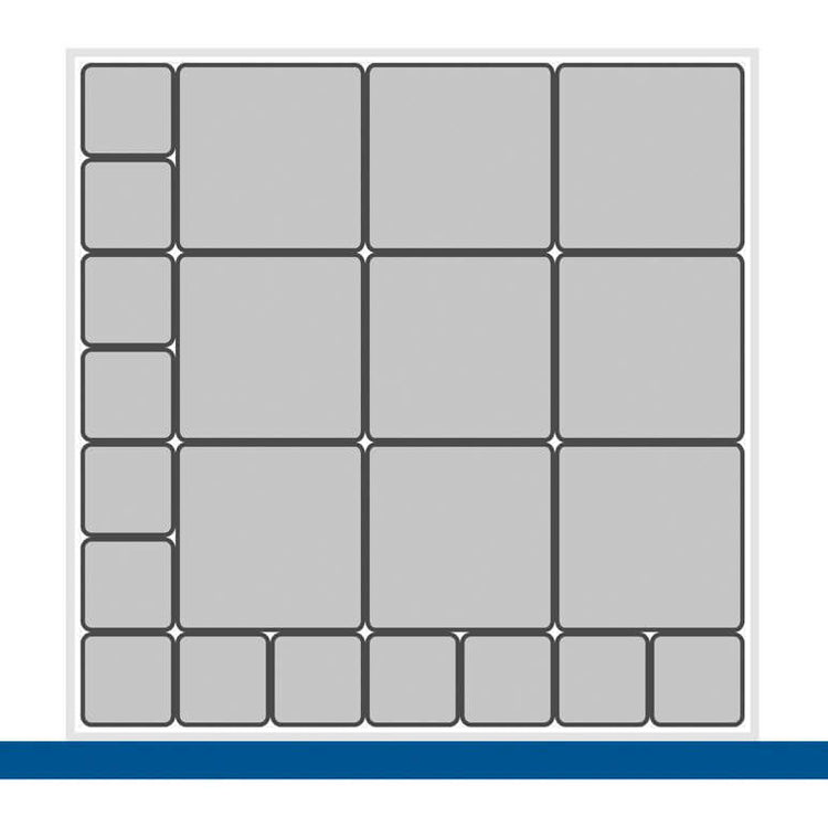 Tiroir Bott Cubio Bakasortiment 65x65