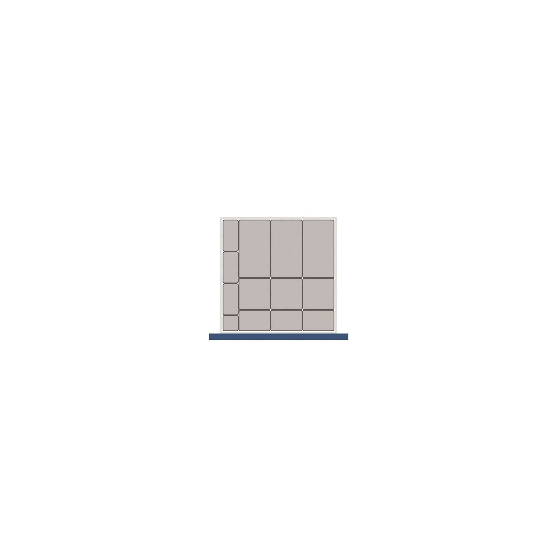 Range de Bott Cubio avec 13 plateaux 65x65 Tiroir