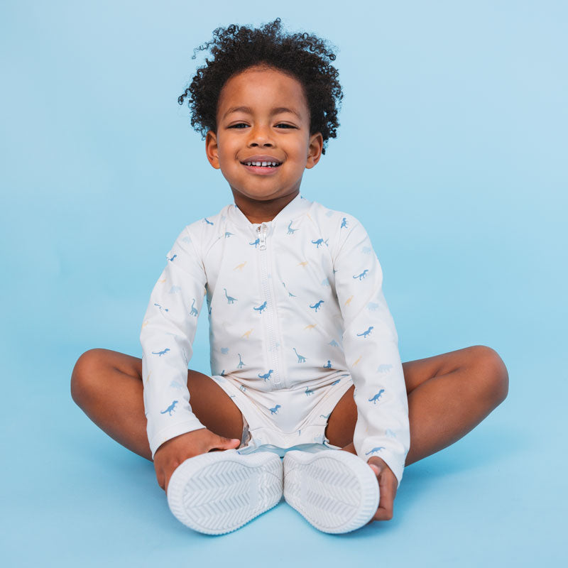 Dino | Garçons de maillot de bain UV multi-colorants