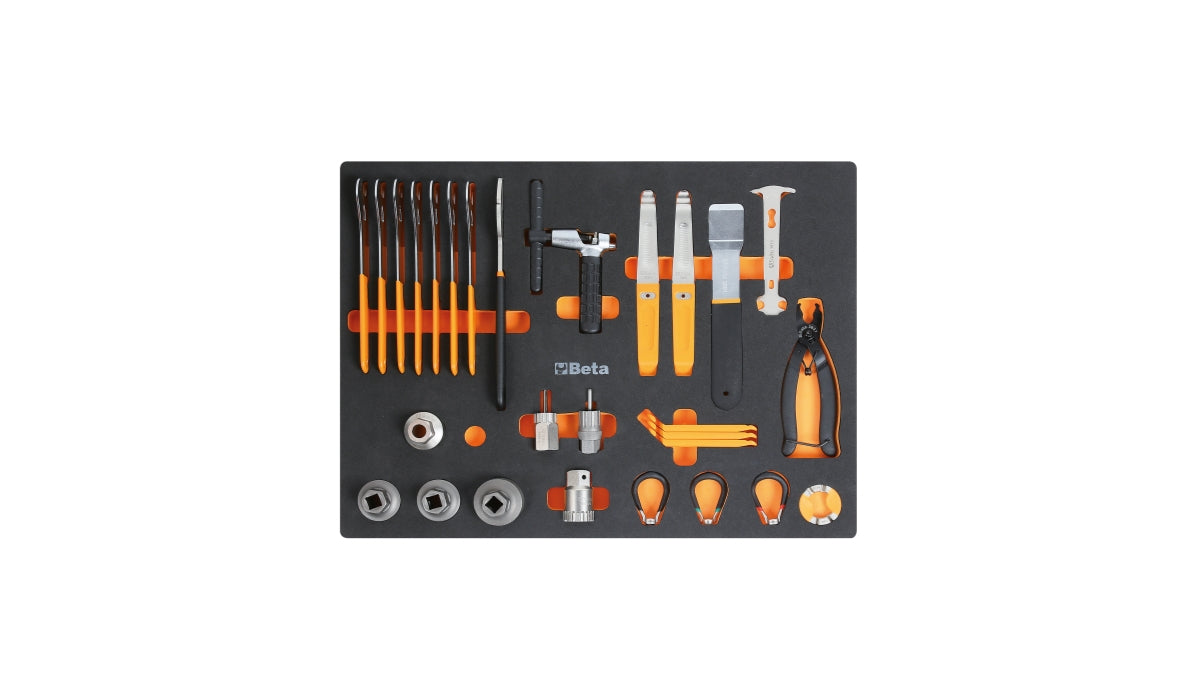 Incrustation Beta mm400 avec 29 outils de réparation de vélos