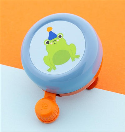 Qibbel widek bel explorateur grenouille joyeuse oranje bleu