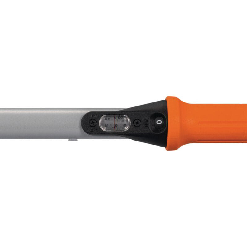 Clé dynamométrique Cema Berner 5-25 nm 1 4 orange