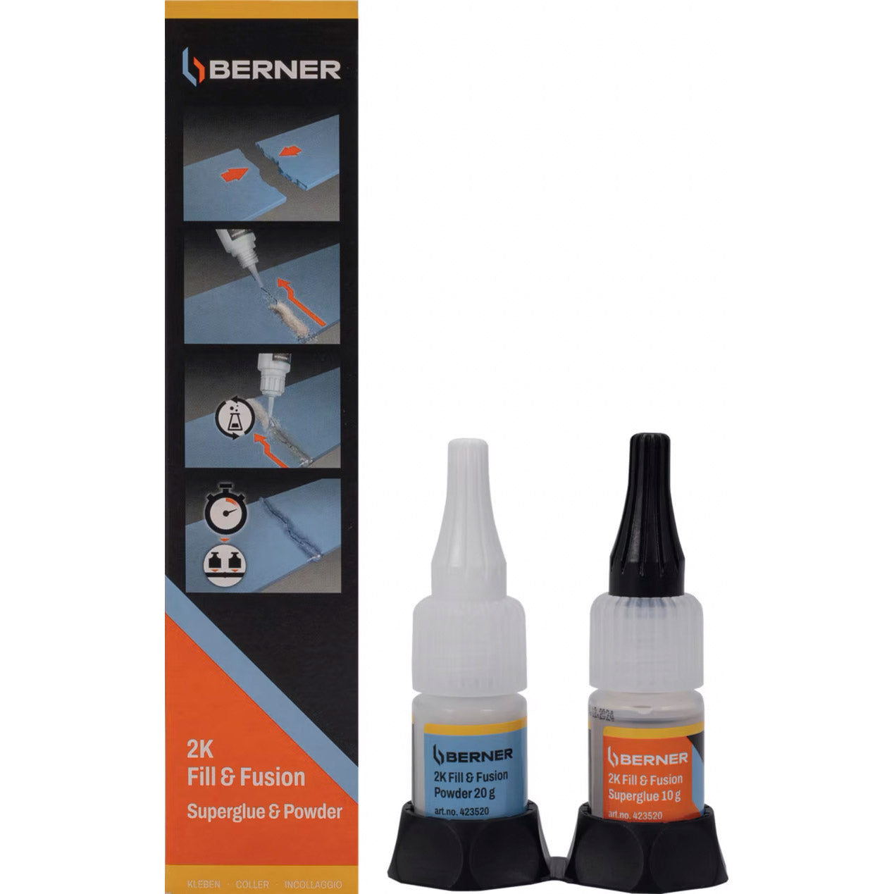 CEMA 2 composants Superglue 2K Fill Fusion 10g