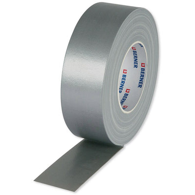 Cema Berner rouleau de ruban textile 50m x 50mm argent
