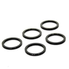 entretoise de poche 1 pouce 3mm noir