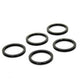 entretoise de poche 1 pouce 3mm noir