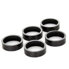 Hzb spacers 28.6 mm 1-1 8 inch oversized 10 mm carbon 5 pcs 6500032