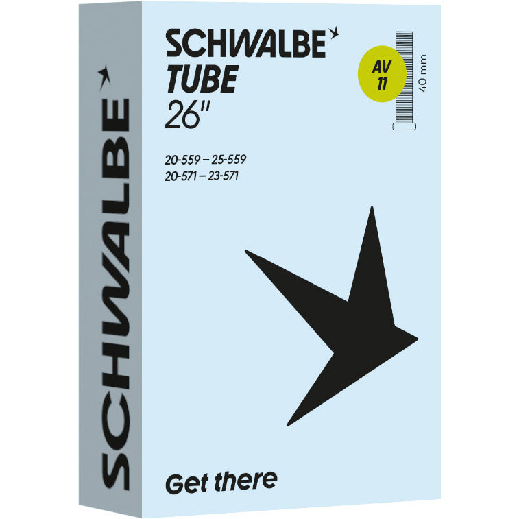 Chambre à air Schwalbe av11a 26 20 25-559 571 av 40mm