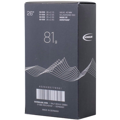 SCHWALBE TUBE INTÉRIEUR Aerothan FV SV13E 54 62-559 IB SV 40mm (1er)
