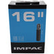 Impac Inner Tube (par Schwalbe) AV16 16x1,75 2.35 Etro 47 57-305, Valve: Schrader Auto 35 mm