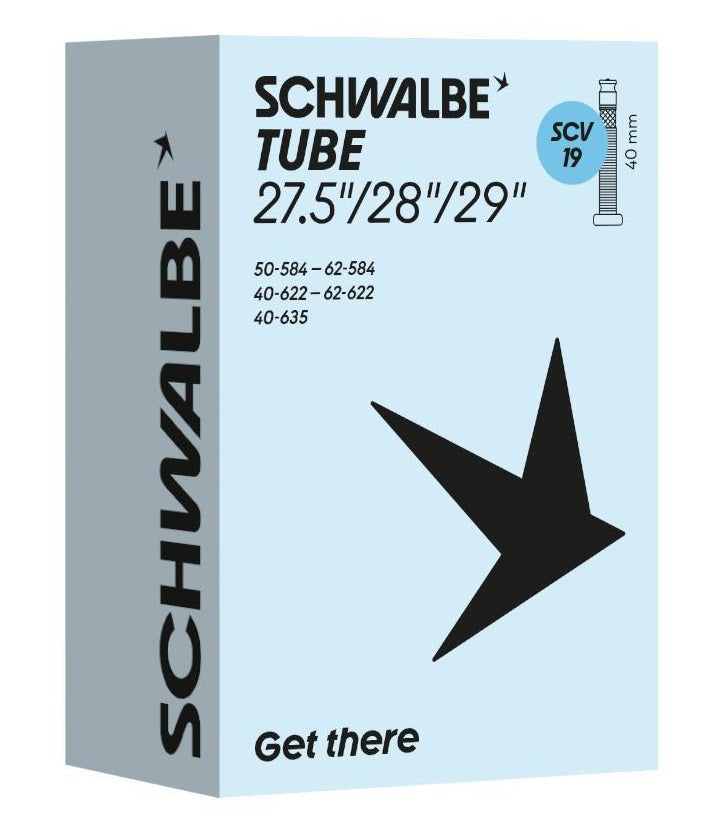 Tube intérieur de Schwalbe SCV19 28 pouces 40 62-584 635 Valve Clik 40 mm