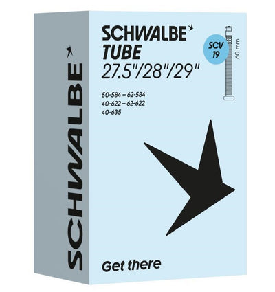 Tube intérieur de Schwalbe SCV19 28 pouces 40 62-584 635 Valve Clik 60 mm