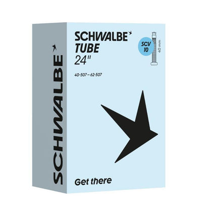 Tube intérieur de Schwalbe SCV10 24 pouces 40 62-507 Click Vanne 40 mm
