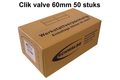 Chambre à air Schwalbe scv15 23 30-622 630 valve clic 60mm wp (50)