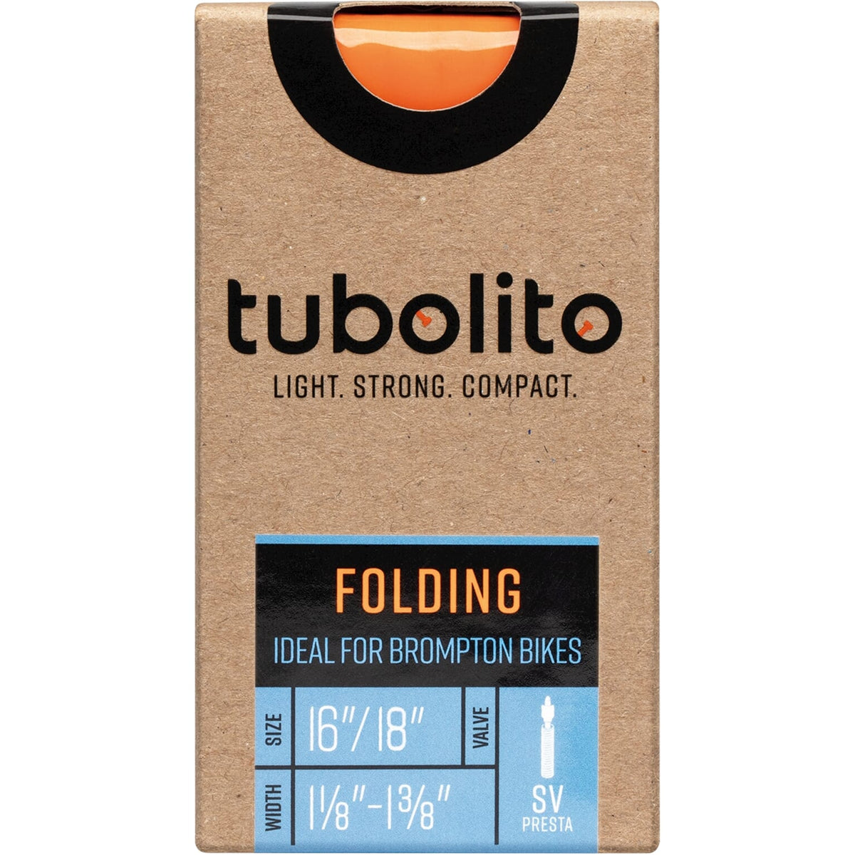 Tubolito bnb pliage 16 18 x 1 1 8 -1 3 8 fv 42 mm
