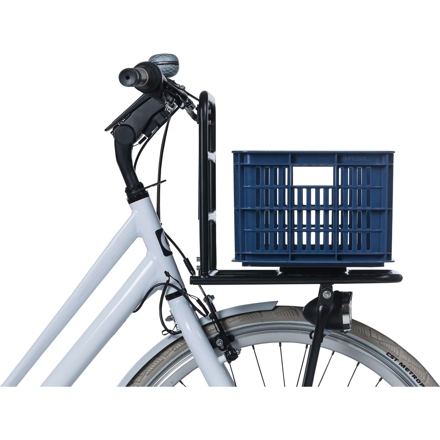 Basil Fietskrat S - Small - 17,5 litres - bleu