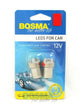 Carte Bosma A 2 lampe à 5 ans 12V BA15S rouge