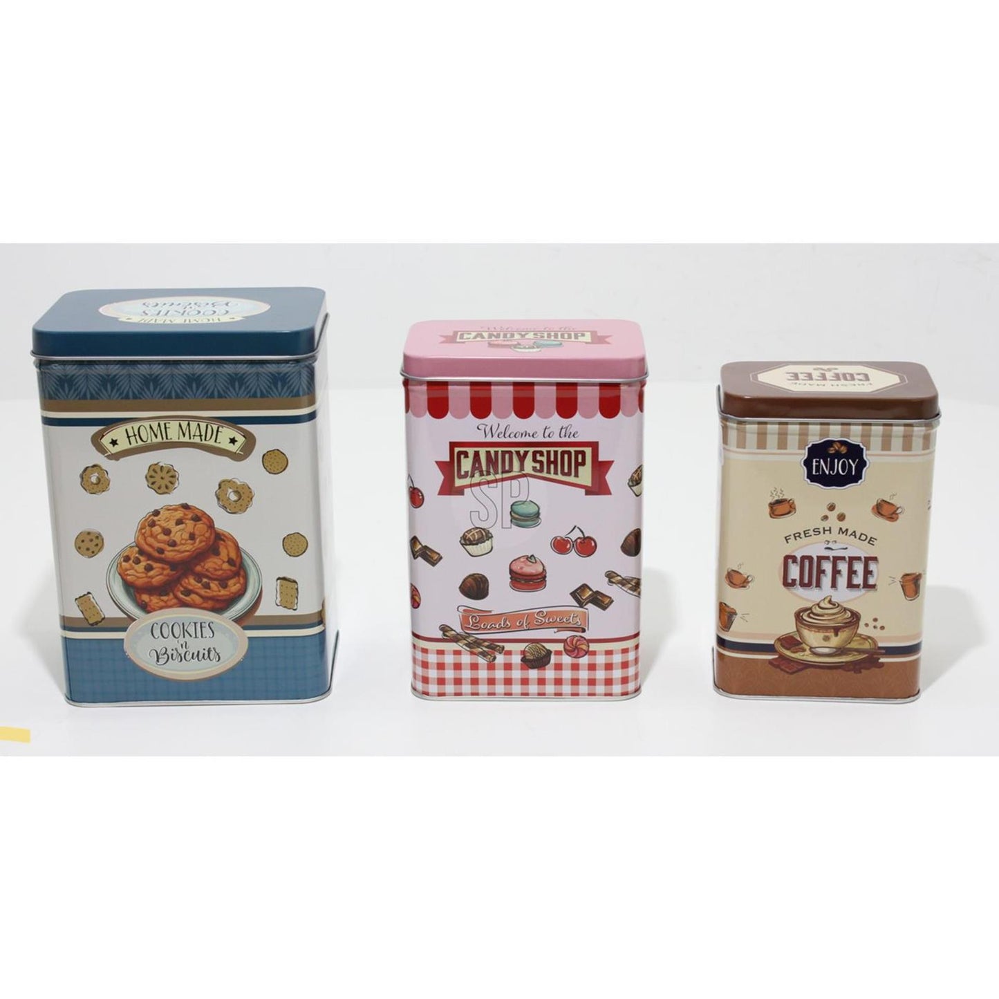 Boîte de rangement, lot de 3 pièces