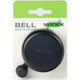 cloche de vélo 55 mm acier noir