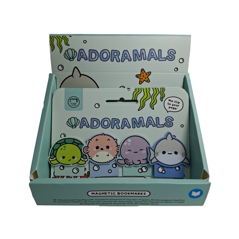 Ensemble de marque-pages magnétiques océan Adoramals