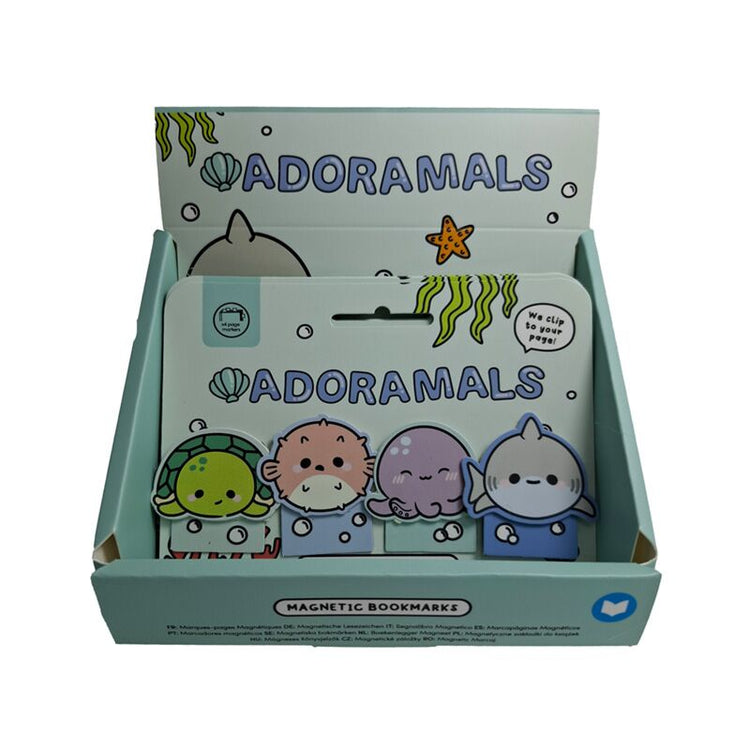 Ensemble de marque-pages magnétiques océan Adoramals