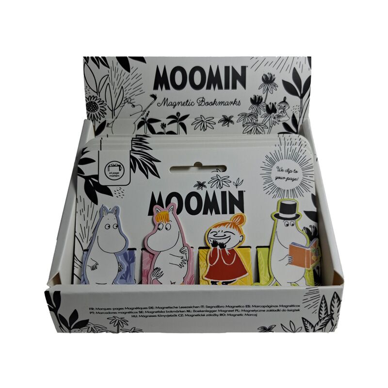 Ensemble de marque-pages magnétiques Union Moomin Tammi