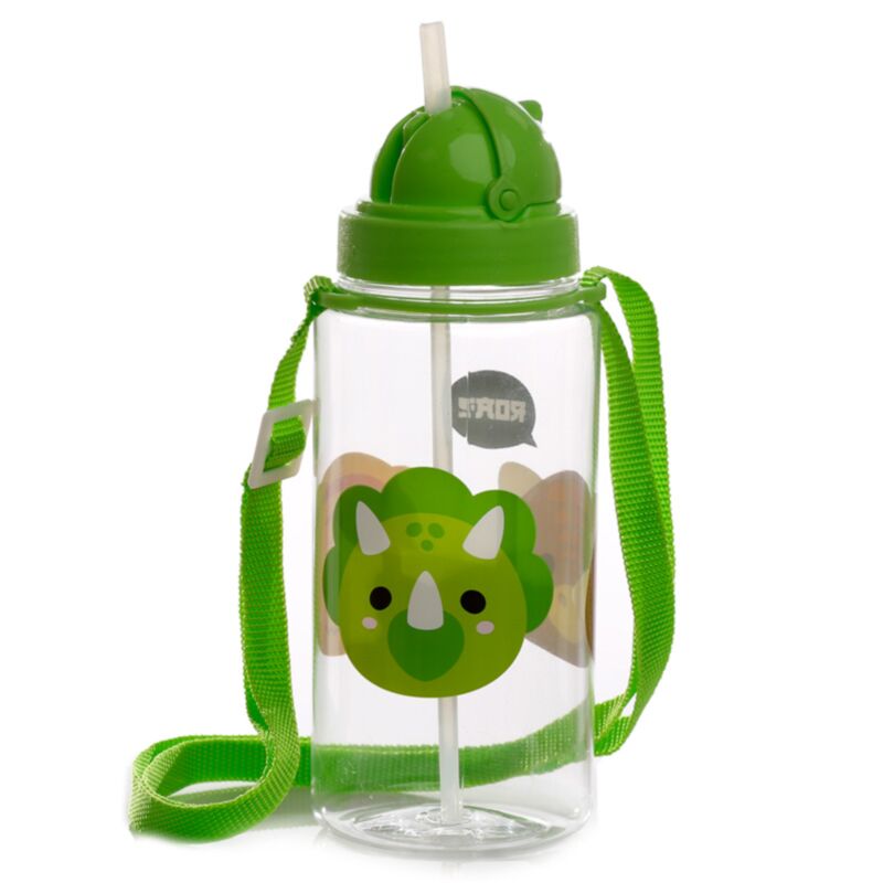 Cutiemals dinosaurus durable sans BPA 450 ml de bouteille d'eau pour enfants