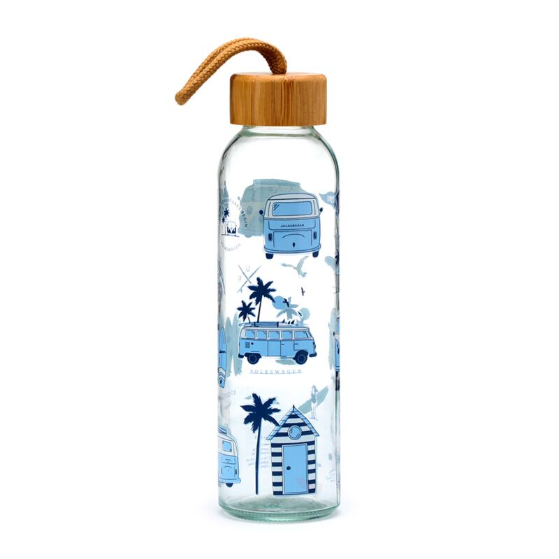 VW T1 Volkswagen Van Explore 500 ml de bouteille d'eau en verre durable