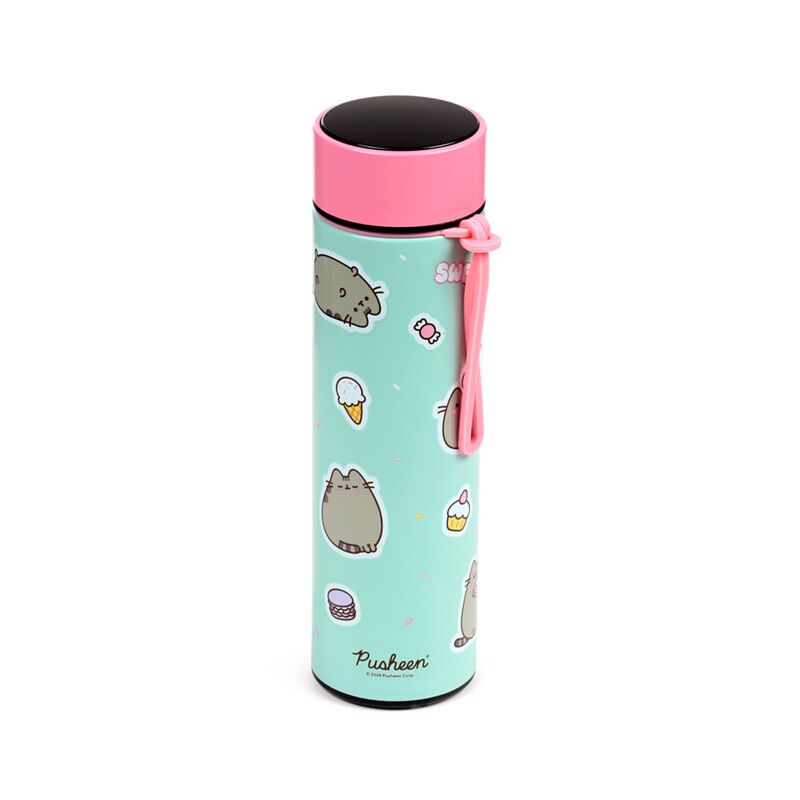 Pusheen le chat bonbons thermos 450ml thermomètre