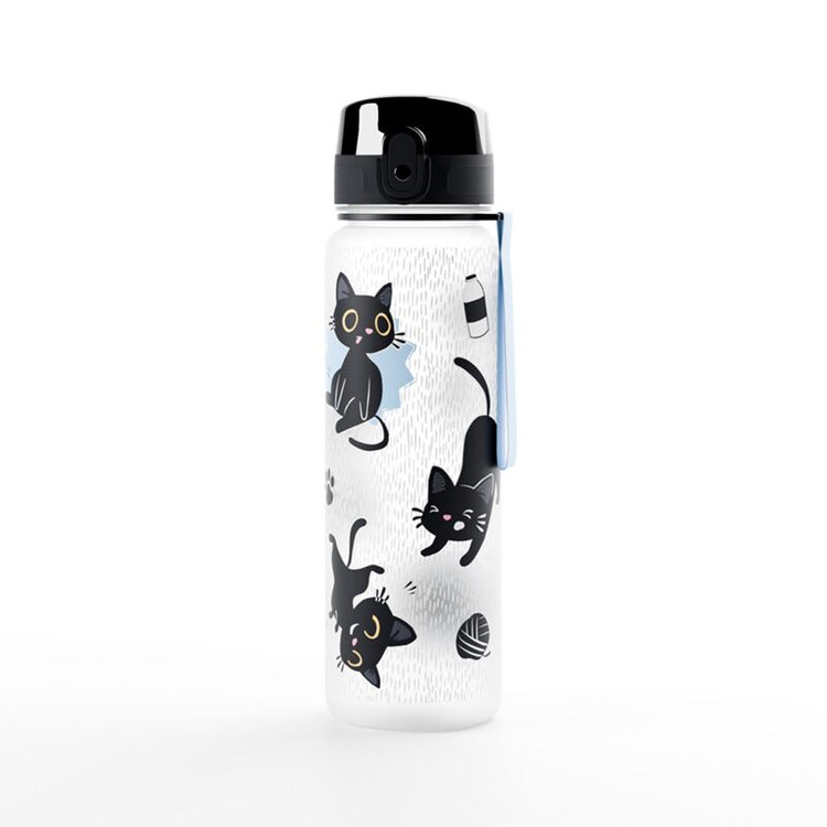 Lucky le chat noir pop top gourde ecozen 600ml