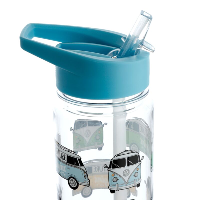 Volkswagen van VW T1 Bouteille d'eau Ezozen 550 ml Paille de flip