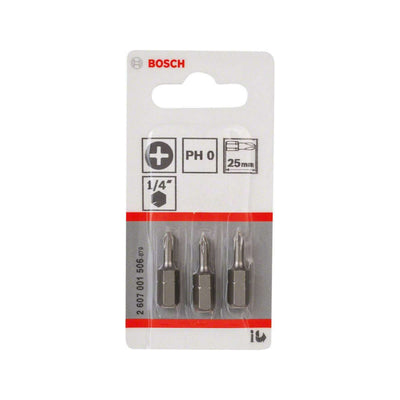 Embout tournevis Bosch Prof Phillips PH0 (3)